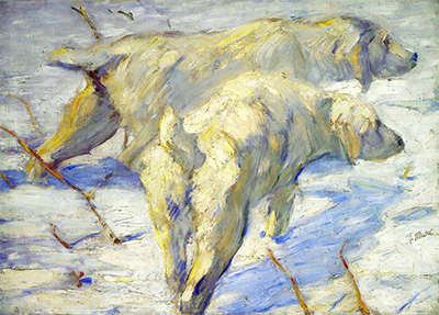 Sibirische Schäferhunde Franz Marc